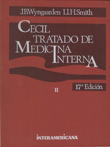 Tratado De Medicina Interna De Cecil 2 - Wyngaarden Smith (Usado)