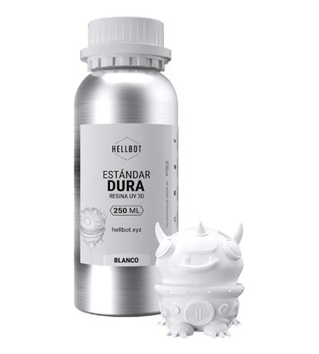 Pack Resinas Hellbot X4 250ml Impresora 3d Standard 1 Litro