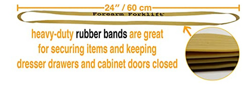 Banda Elástica Para Montacargas Forearm Forklift, 24 Unidade