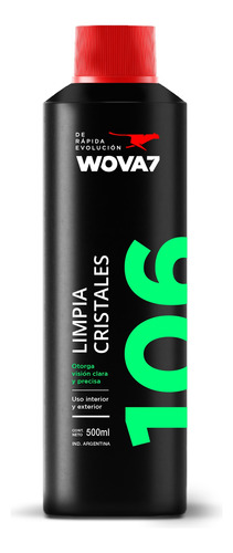  Limpia Cristales Wova7 500 Ml 