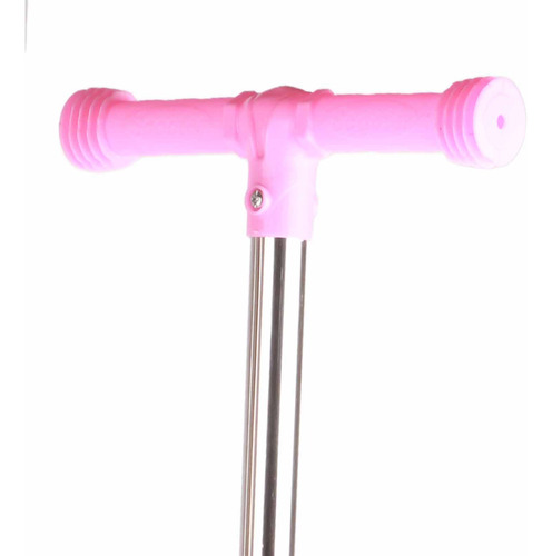 Scooter De 3 Ruedas Plegable Altura Ajustable Luces De Rueda