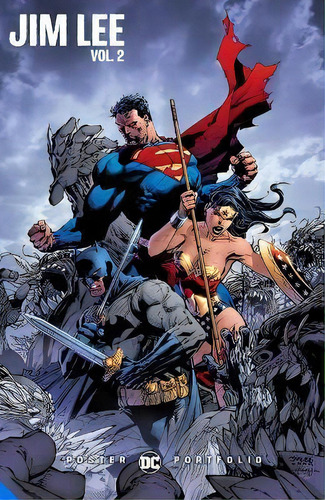 Dc Poster Portfolio Jim Lee Vol 2, De Lee, Jim. Editorial Random House Usa Inc En Inglés