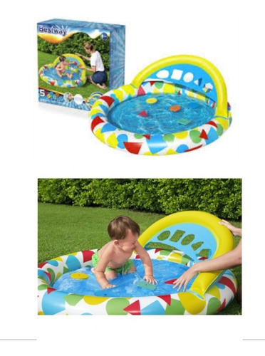 Imagen 1 de 1 de Piscina Inflable Para Bebés Spash And Learn Original