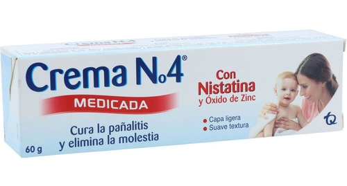 Crema No 4 Medicada (200mg+100000ui)/gr - g a $552