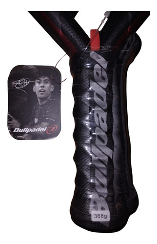 Pala Paleta Bullpadel Vertex 03 2022 Chingotto - Tello Padel Negro Y Roja