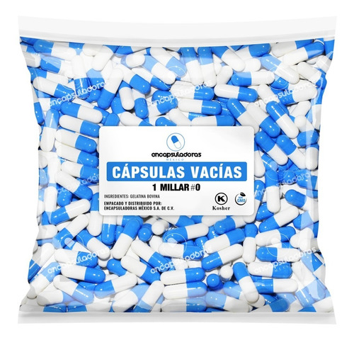 Capsulas Vacias #0 Millar, Azul/blanco