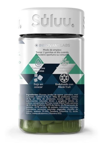 Gomitas Nootrópico Multivitamínico Concentración Y Memoria