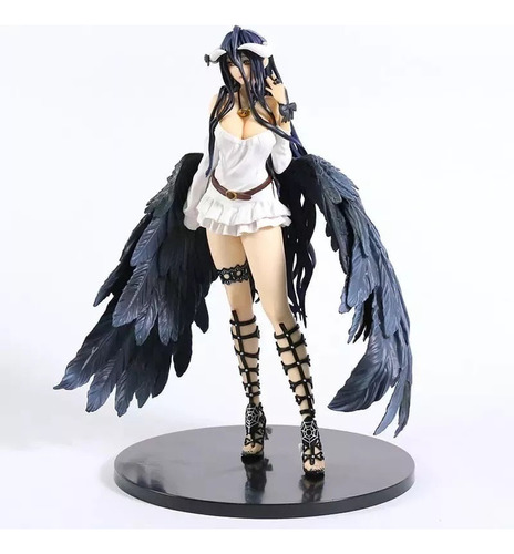 Figura De Colección Anime Albedo Overlord Girl Angel Sucubo