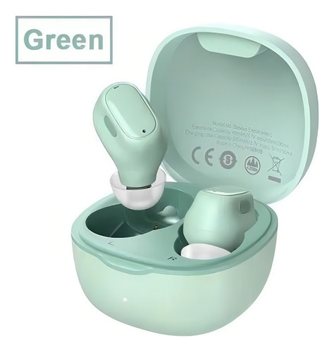 Fone Sem Fio Bluetooth Baseus Encok Wm01 Touch - Original+nf Cor Verde