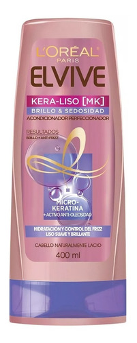 Elvive Loreal Acondic Kera-liso Brillo X400