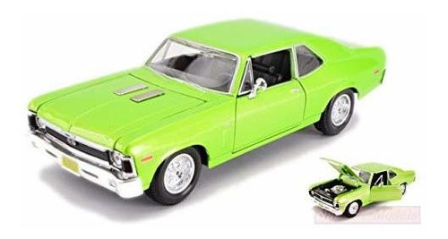 Maisto Modelo Compatible Con Chevrolet Nova Ss Coupe 1970 Ve