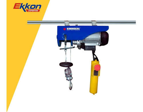 Imagen 3 de 9 de Aparejo Electrico Kommberg 500kg
