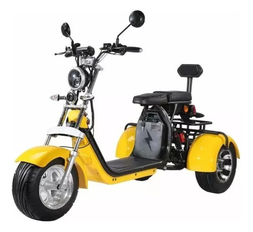 Trimoto Ruedas 65km/h 20ah 3000w Scooter Eléctrico Dc