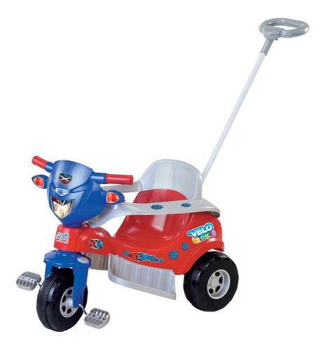 Triciclo Tico Tico Velo Toys Vermelho 3721c Magic Toys
