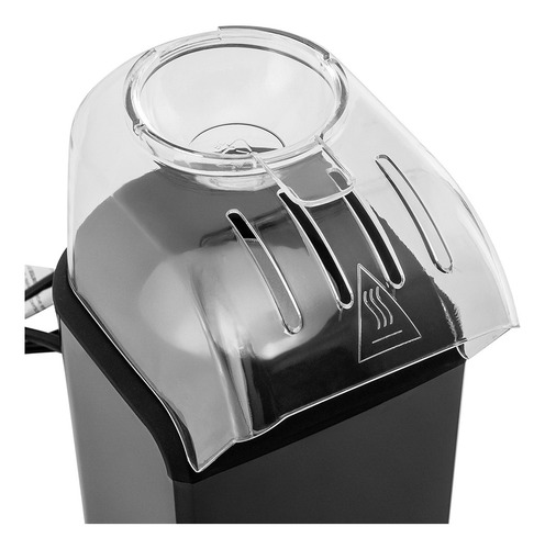 Imagen 7 de 10 de Pochoclera Negra Gadnic Aire Caliente 1200 W - Poch0001