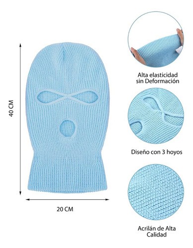 Pasamontañas Gorro Táctico Alta Calidad Unisex Colores