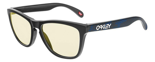 Gafas de sol Oakley Frogskins Matte Carbon Prizm Gaming, color negro