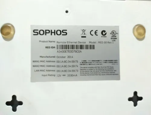 Firewall Sophos Red 50 - Usados Funcionando (Usado)