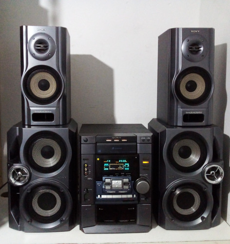 Minicomponente Sony Modelo Hcd-dx70 Leer Bien Gris Oscuro 250 W (Usado)