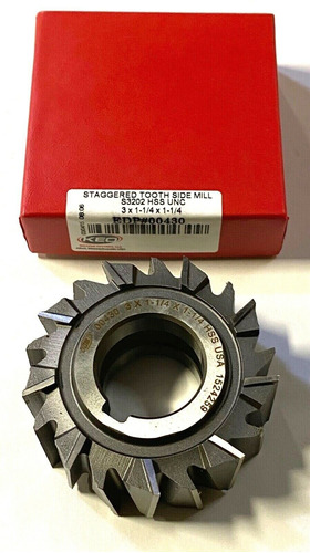 Keo 2-1/2  X 5/16  X 7/8  Side Milling Cutter Hss 18t St Zts