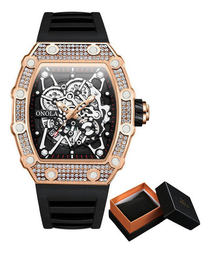 Reloj De Cuarzo Impermeable Onola Classic Diamond