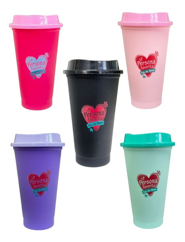 Imagen 5 de 7 de Vaso Reutilizable Dia De La Madre Regalo Souvenir Diseños