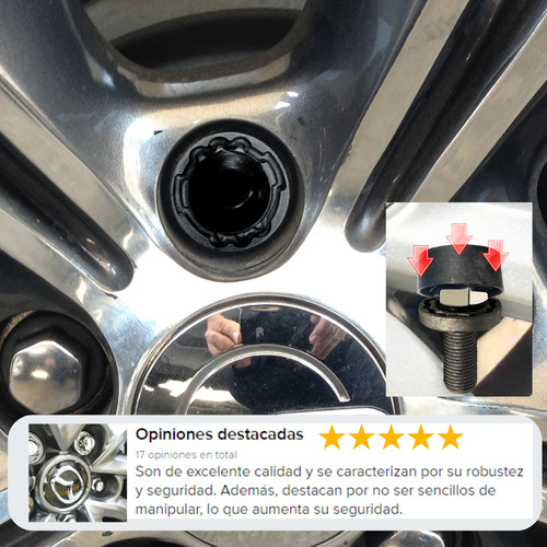 Zamb Kit 4 Tuercas Seguridad 14 X 1.5 New Audi A8 Lwb