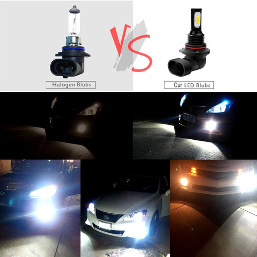 Luces Antiniebla Led H10 9145 9140 Para Ford F150 2001-2021