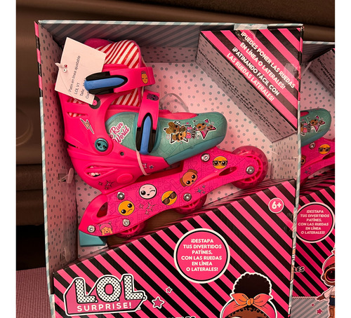 Patines En Linea Ajustables Lol Surprise Goplas Toys