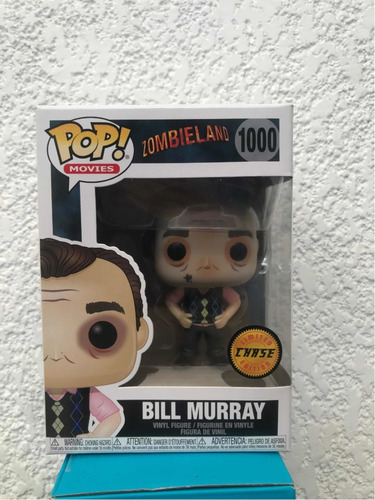 Funko Pop Bill Murray Chase No 1000 Zombieland (Usado)