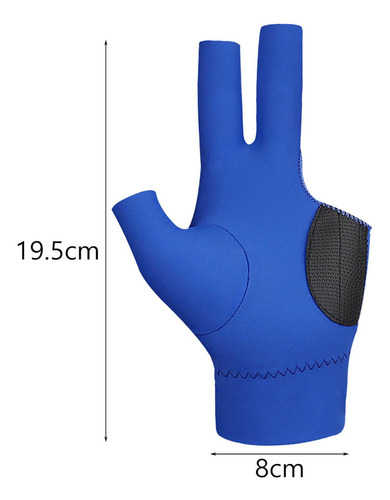 Nn 2 Guantes De Billar De Tres Dedos For Mujer