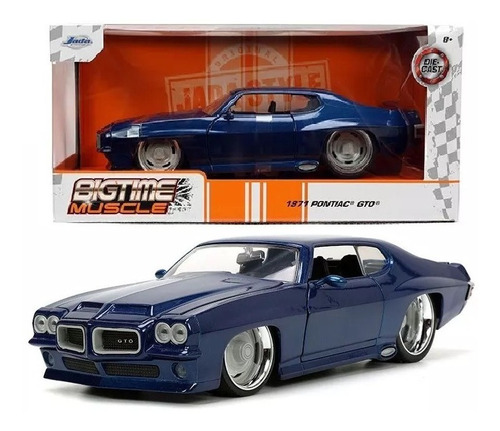 1971  Pontiac Gto Jada Bigtime Muscle 1:24 Ofert! 