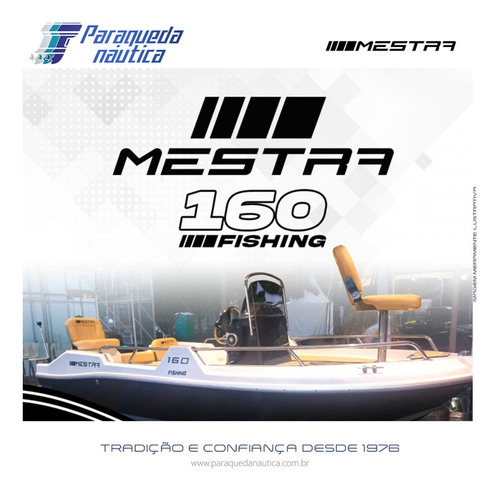 Imagem 13 de 13 de Lancha Mestra 160 Fishing + Motor Mercury 60hp Seapro 4t