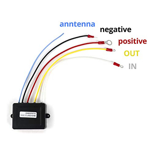 12v - Recovery Wireless Winch, 2 Remote Control Kit