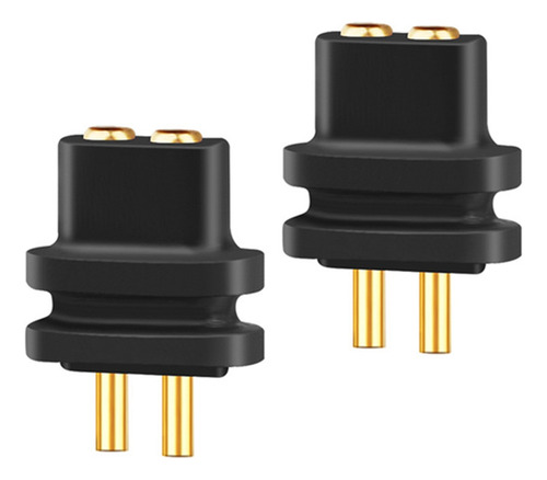 2 Conectores De Aguja Para Clavija Macho De 0,7 A 0,8 Mm, Co