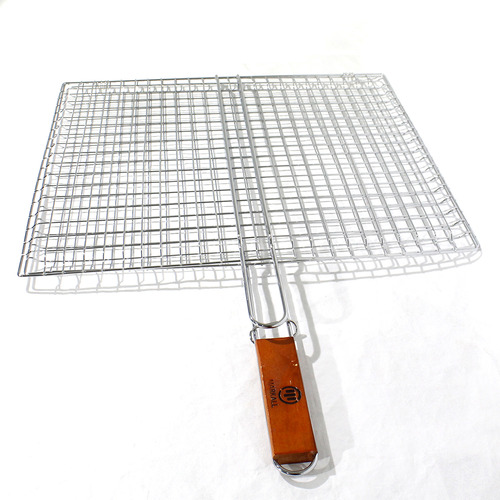 Grelha Dupla Para Churrasco 47cm Markall