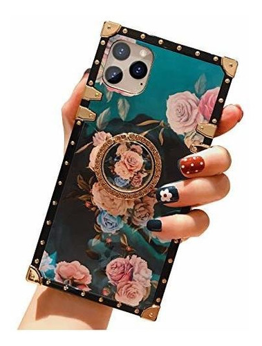 Compatible Con iPhone 12 Pro Max Square Case Lindo Con Sopor