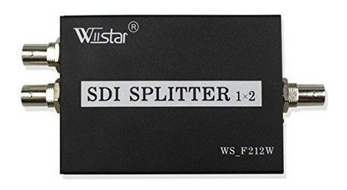 Wiistar Sdi Splitter 1x2 Admite Sdsdi Hdsdi 3gsdi Hasta 1320