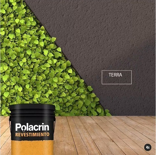 Imagen 4 de 10 de Revestimiento Medio Acrilico Texturado 25kg Polacrin Ext Int
