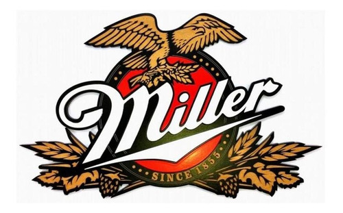 Quadro Decorativo Cerveja Miller - Geton