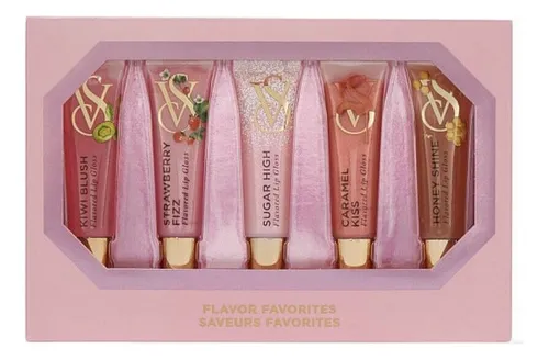 comprar Kit Lip  Gloss Victorias Secret C 5 Imp Eua