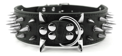 Collar De Perro Grande Con Tachuelas Para Pitbull German She
