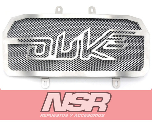 Cubre Radiador Ktm Duke 200 390 Protector Metalico Nsr Motos
