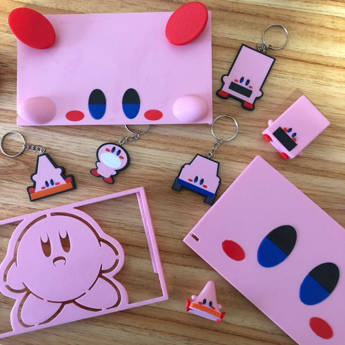 Cover Kirby Full Body Nintendo Switch Dock Pixelados_