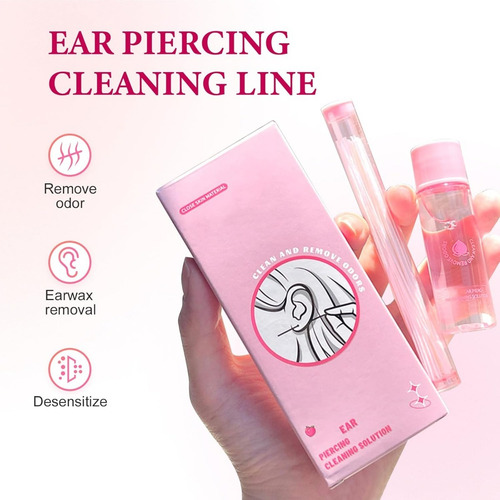 Kit De Fio Dental De Limpeza Para Piercings Nas Orelhas, 60