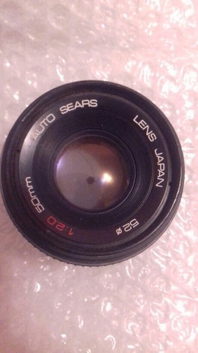 Auto Sears 50mm F-1:2.0 Lens Japan 