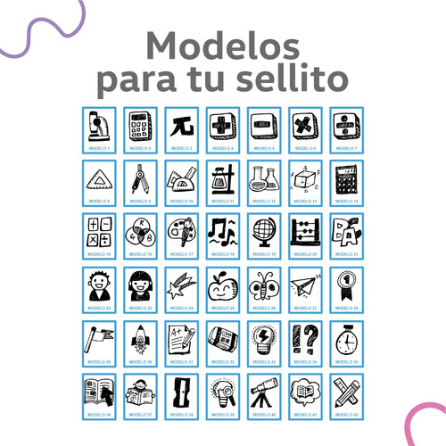 Imagen 6 de 6 de Sello Para Maestras Y Educadoras 5.8 X 2.2 Cm Personalizado