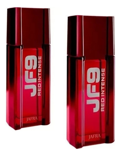 Jf9 Red Intense Perfume Jafra Set De 2 Piezas