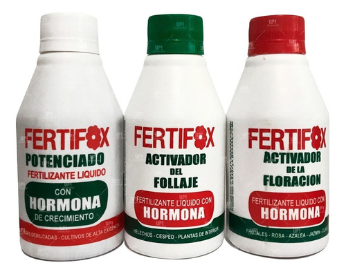 Fertifox Combo Activador Follaje Floración Y Potenciado 200c