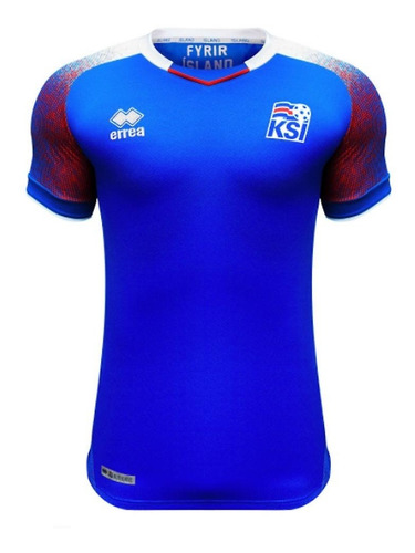 Camiseta Islandia Local Visita 2018/19 Nueva Original Errea